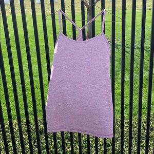 Lululemon Power Y Tank Luon Heathered Jubilee Sz10